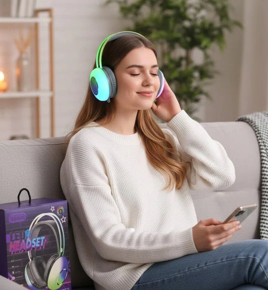 LED Wireless Headset - Prime Haven
